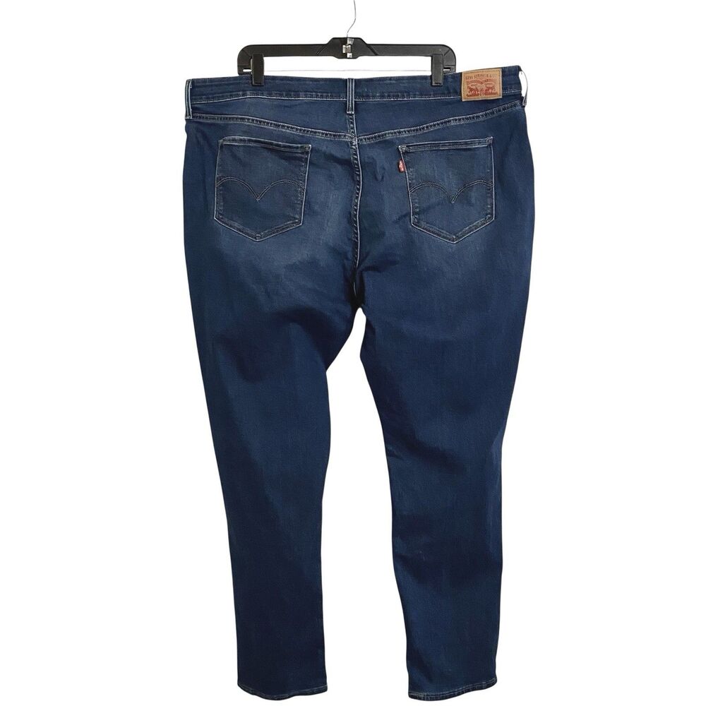 Levis 311 Shaping Skinny Denim Jeans Womens 26w Dark Slim Stretch High Rise